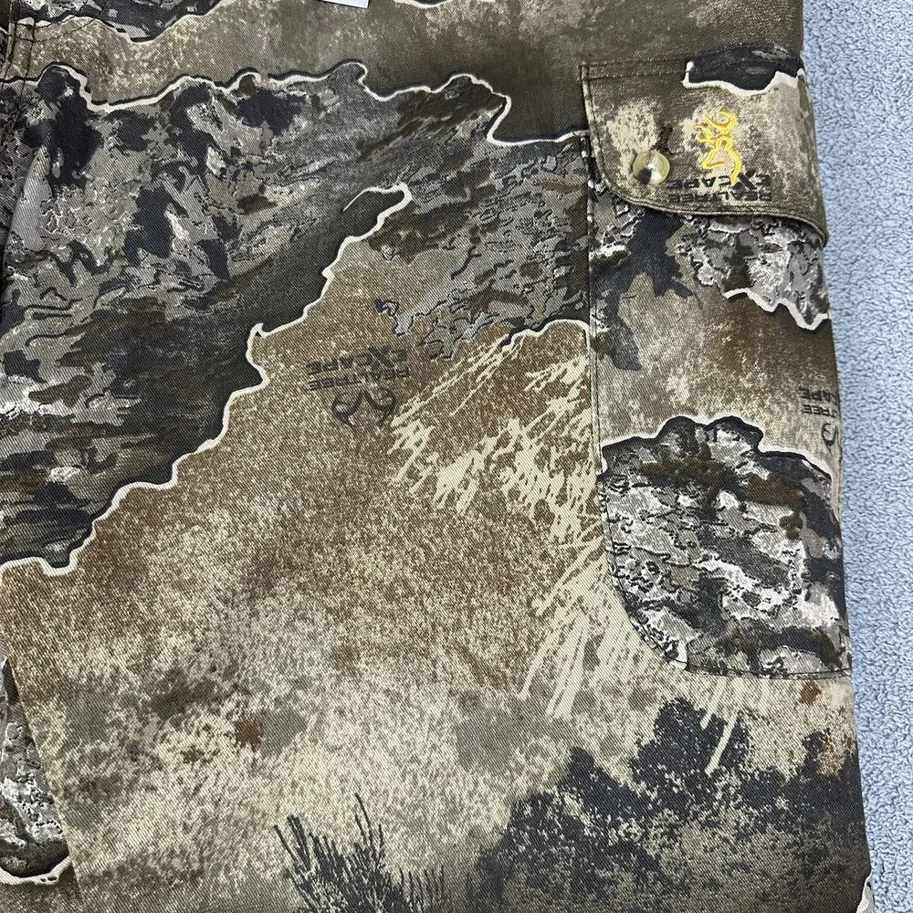 Browning Wasatch Pants Mens 2XL Realtree Excape Fieldwear Cargo Camo Hunting NEW